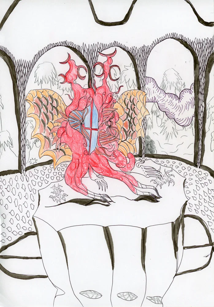 Démon dans le musée